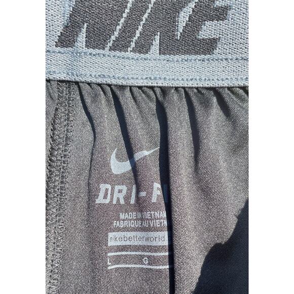 NIKE Short Dri-Fit Training Athletic Gym Lightweight Running Men's Black SIZE L - Picture 3 of 6
